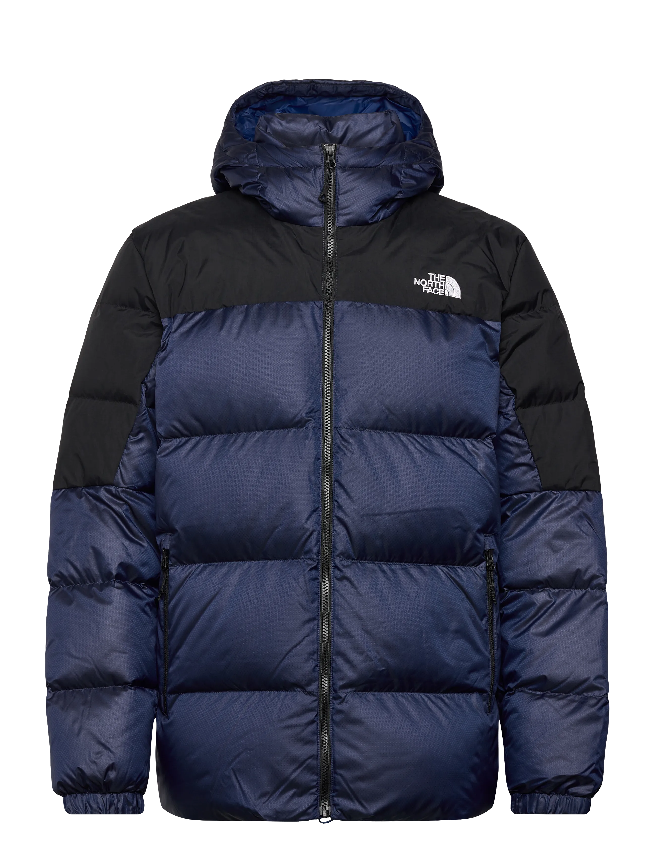 The North Face M DIABLO DOWN 2.0 HOODIE - Riided - ESTATE BLUE BLACK HEATH / navy
