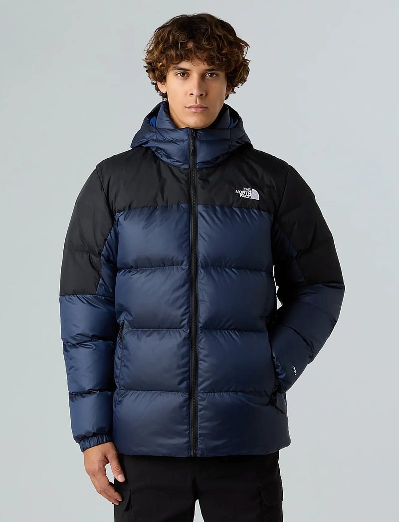 The North Face - M DIABLO DOWN HOODIE - vinterjakker - estate blue black heath - 0