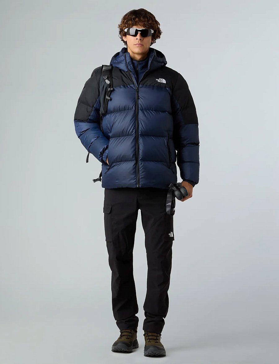 The North Face - M DIABLO DOWN 2.0 HOODIE - dunjakker - estate blue black heath - 3