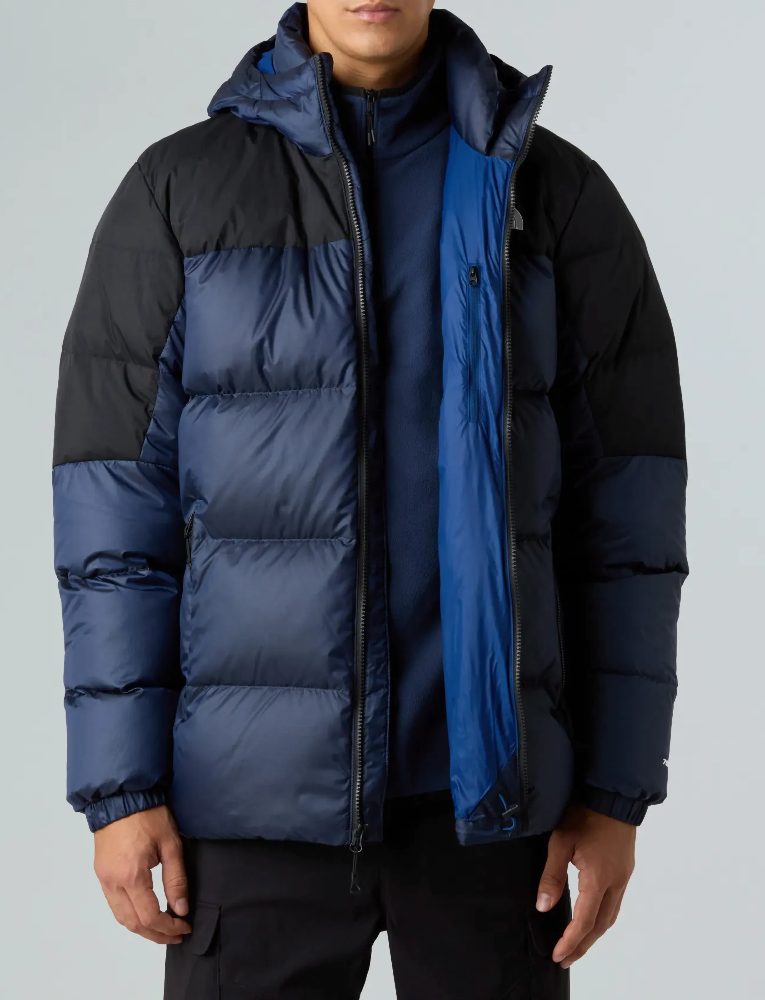 THE NORTH FACE Men's Diablo Down 2.0 Hooded Jacket Estate Blue Black Heather/TNF dunjackor – bild 8