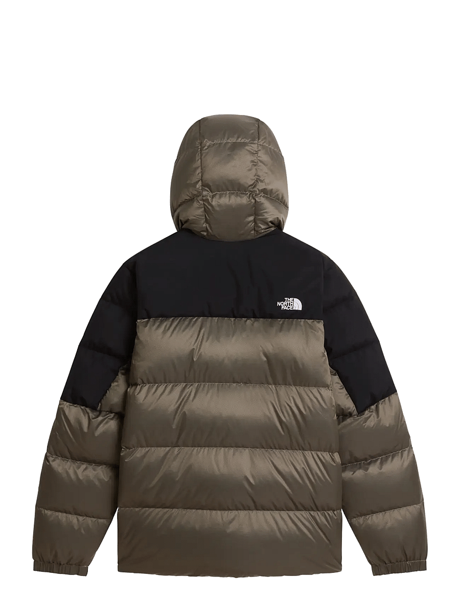 The North Face - M DIABLO DOWN 2.0 HOODIE - sulejoped ja voodriga joped - stone slab black heathe - 2