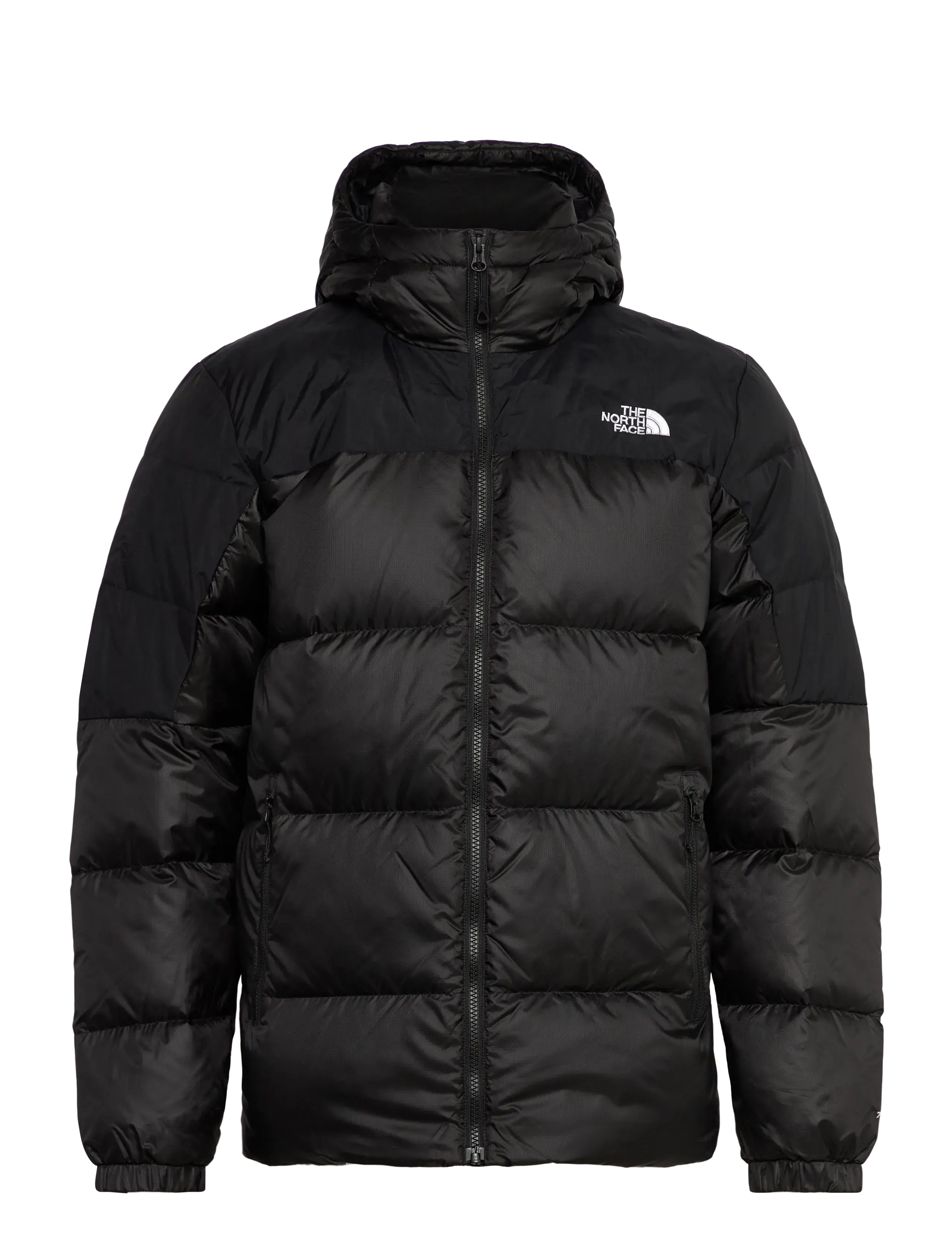 The North Face M DIABLO DOWN HOODIE - Deals - TNF BLACK HEATHER/TNF B / black