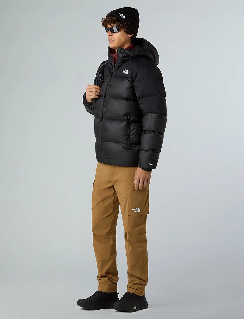 The North Face - M DIABLO DOWN HOODIE - vinterjakker - tnf black heather/tnf b - 3
