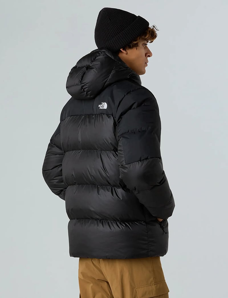 The North Face - M DIABLO DOWN HOODIE - dunjakker - tnf black heather/tnf b - 4