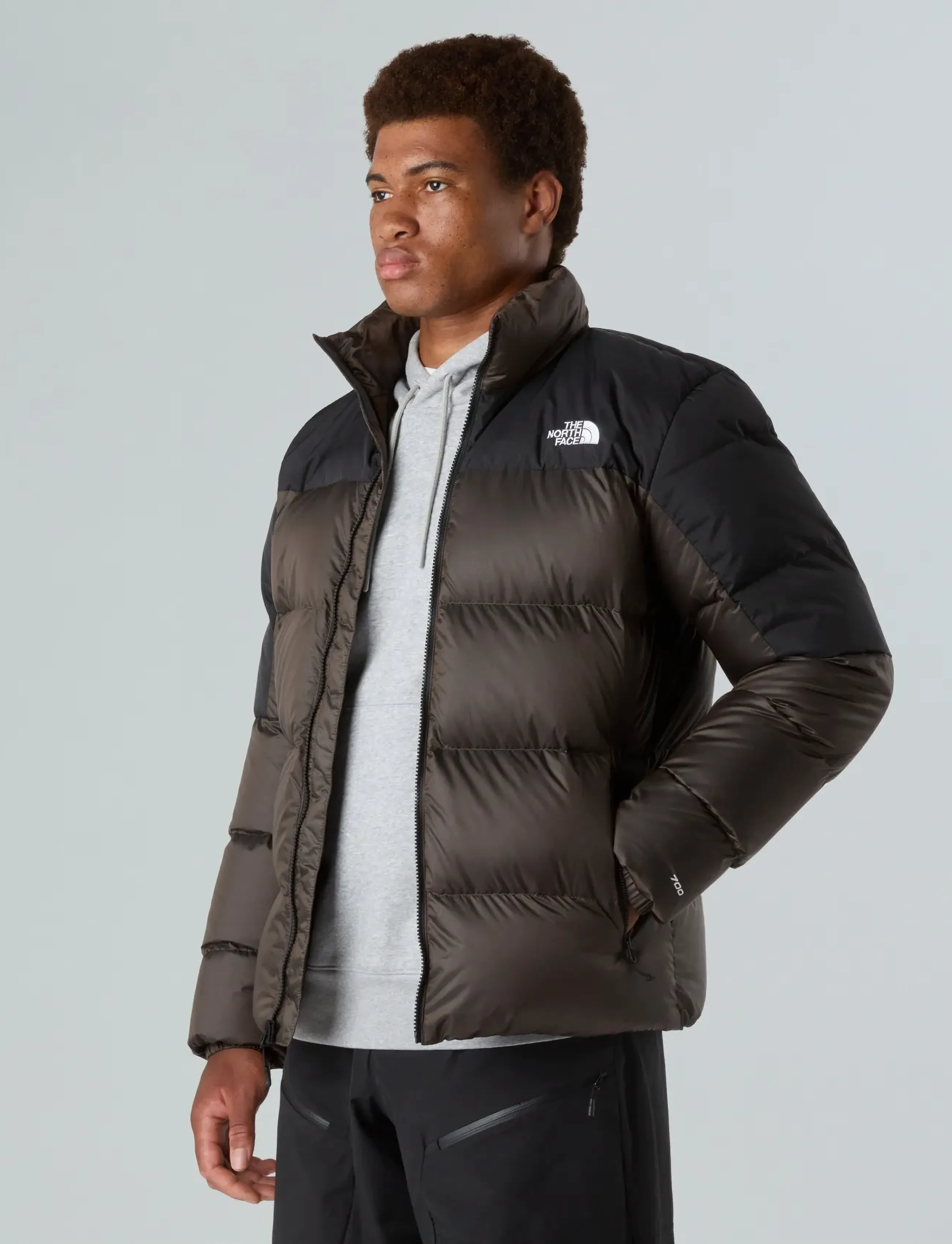 The North Face - M DIABLO DOWN 2.0 JACKET - down jackets - smokey brown black heat - 5
