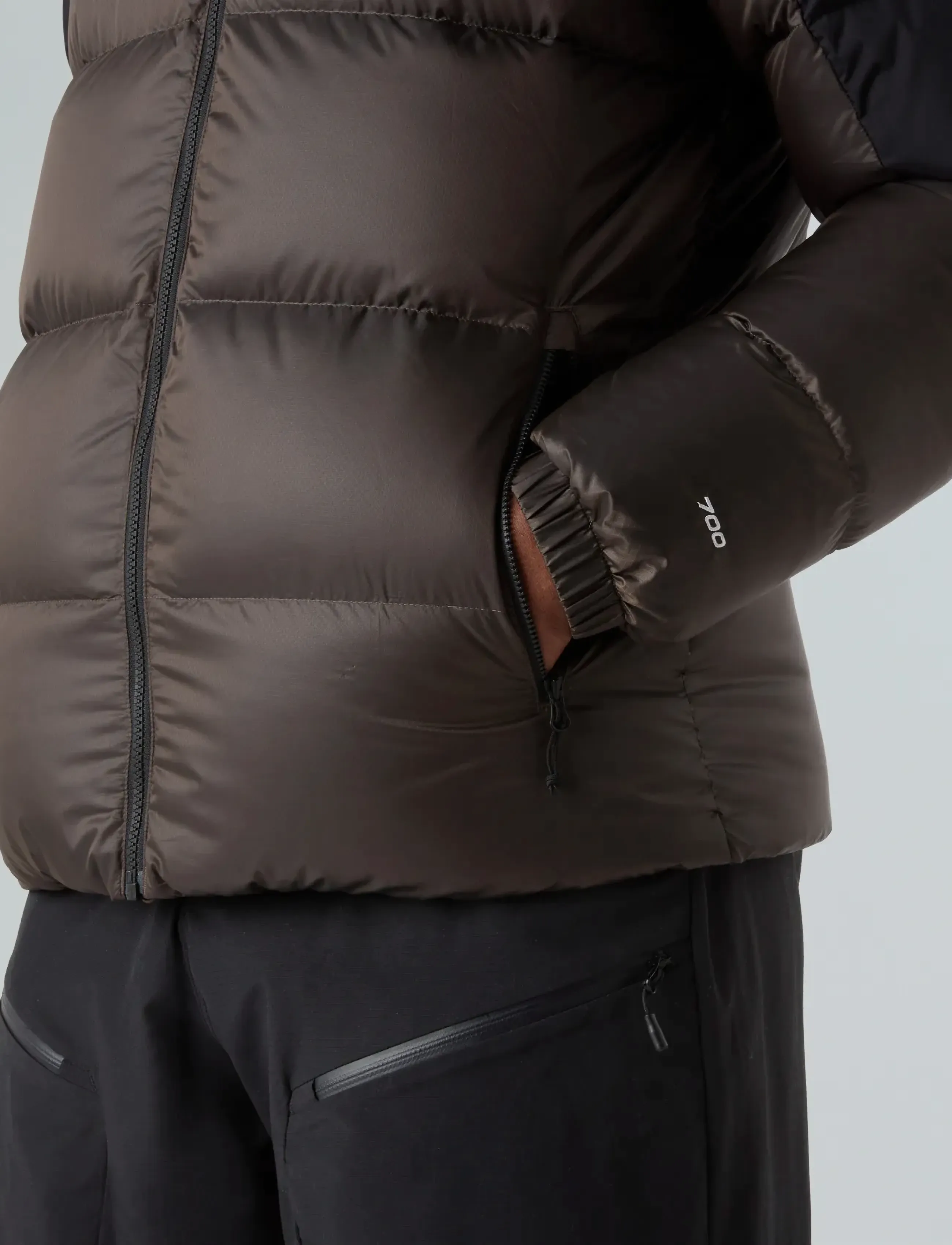 THE NORTH FACE Men's Diablo Down 2.0 Jacket Clay Grey Black Heather/TNF dunjackor – bild 7