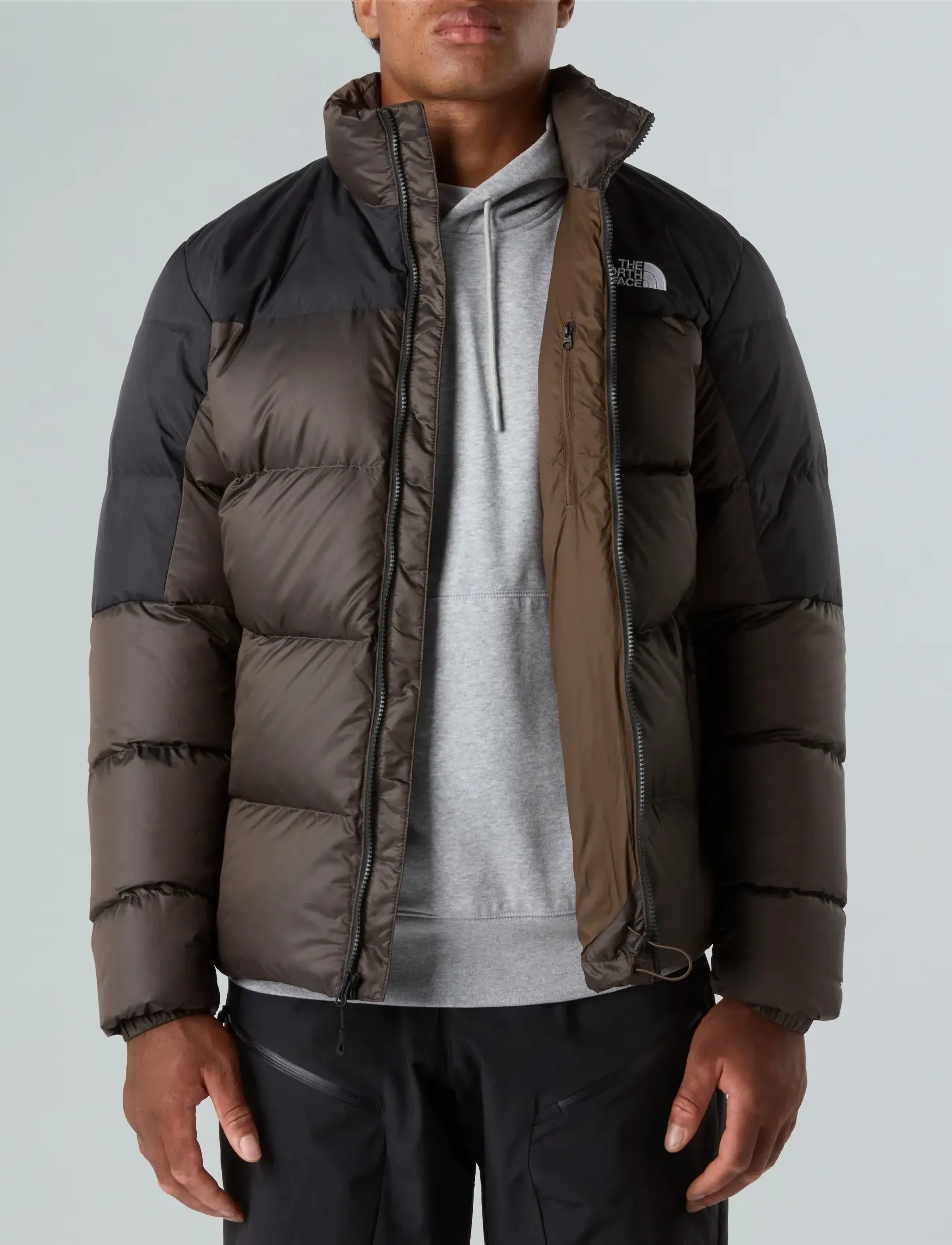 THE NORTH FACE Men's Diablo Down 2.0 Jacket Clay Grey Black Heather/TNF dunjackor – bild 8
