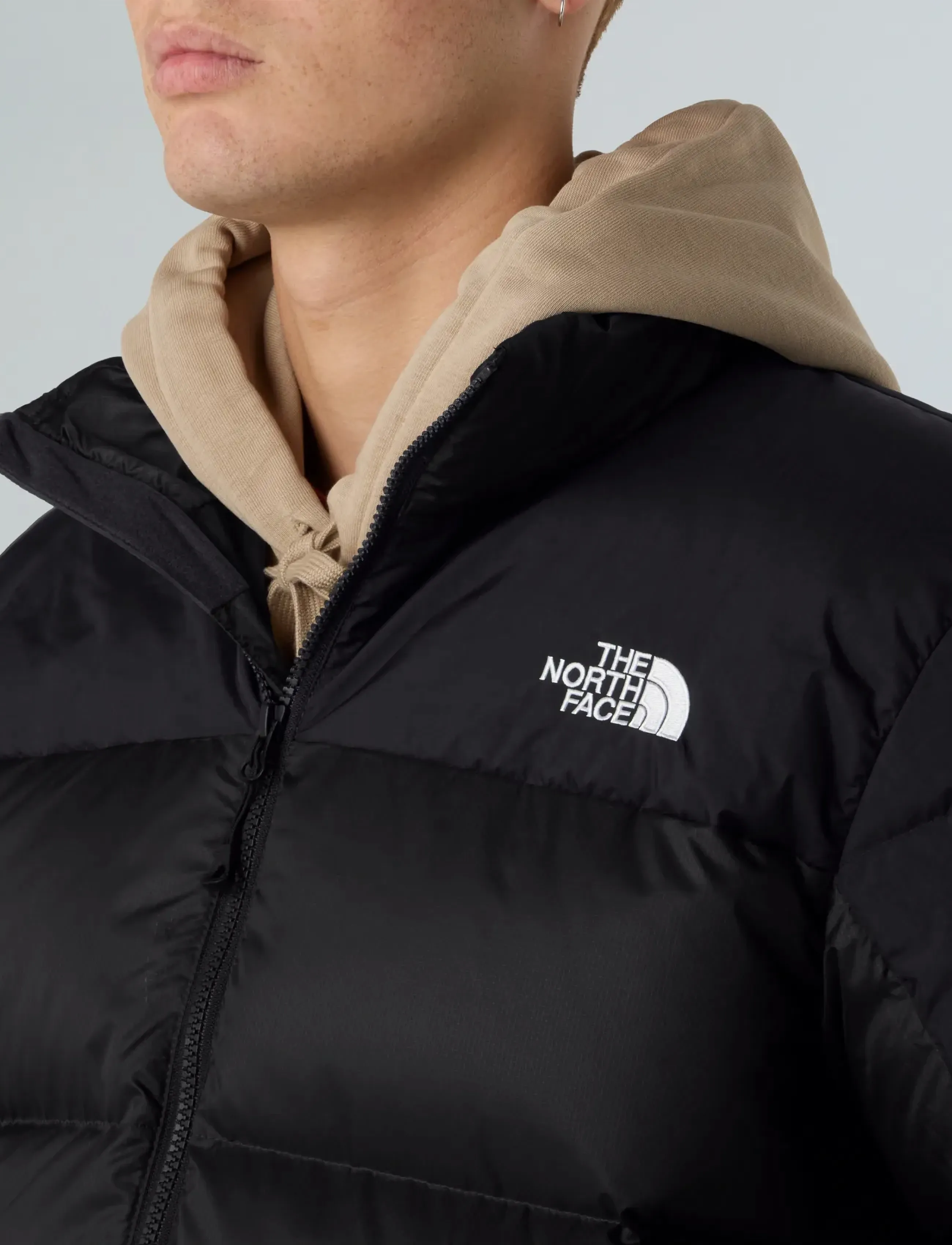 THE NORTH FACE Men's Diablo Down 2.0 Jacket Clay Grey Black Heather/TNF dunjackor – bild 6