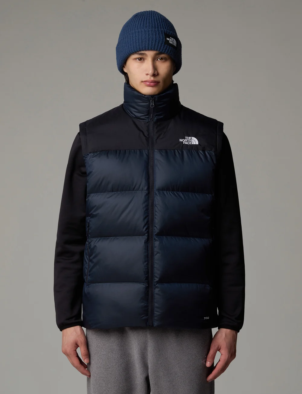 The North Face - M DIABLO DOWN 2.0 VEST - gilets sans manches - shady blue black heathe - 0