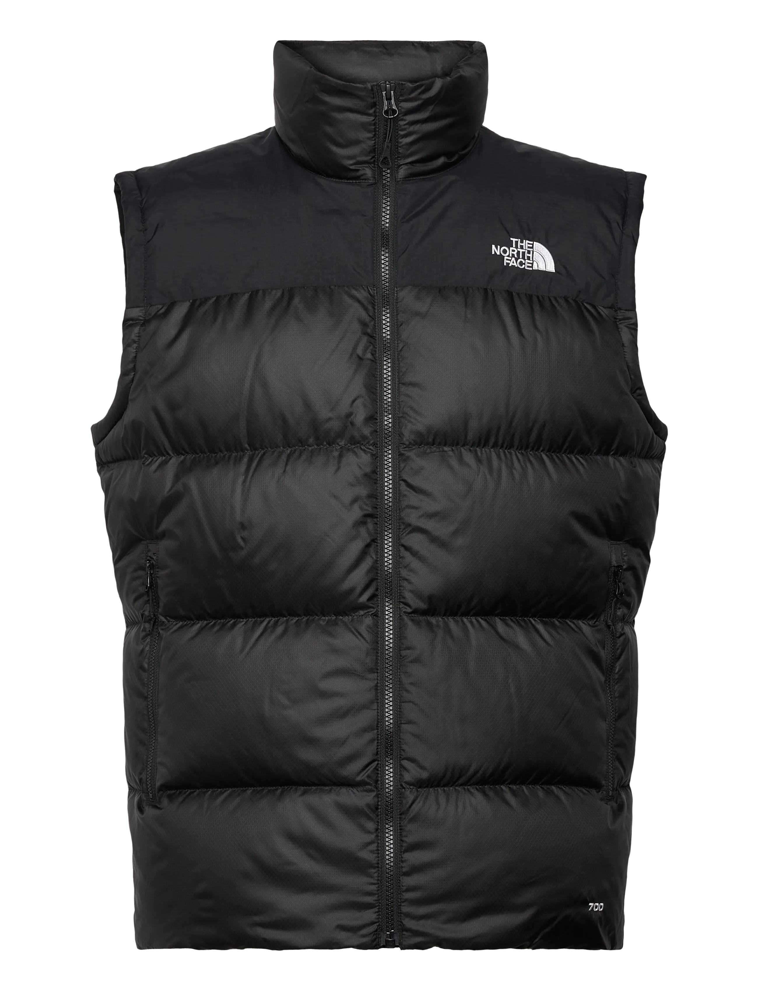 The North Face M DIABLO DOWN VEST - Overtøj - TNF BLACK HEATHER/TNF B / black