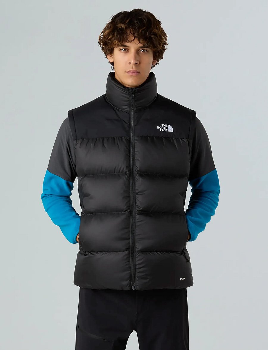 The North Face - M DIABLO DOWN 2.0 VEST - vesti - tnf black heather/tnf b - 0