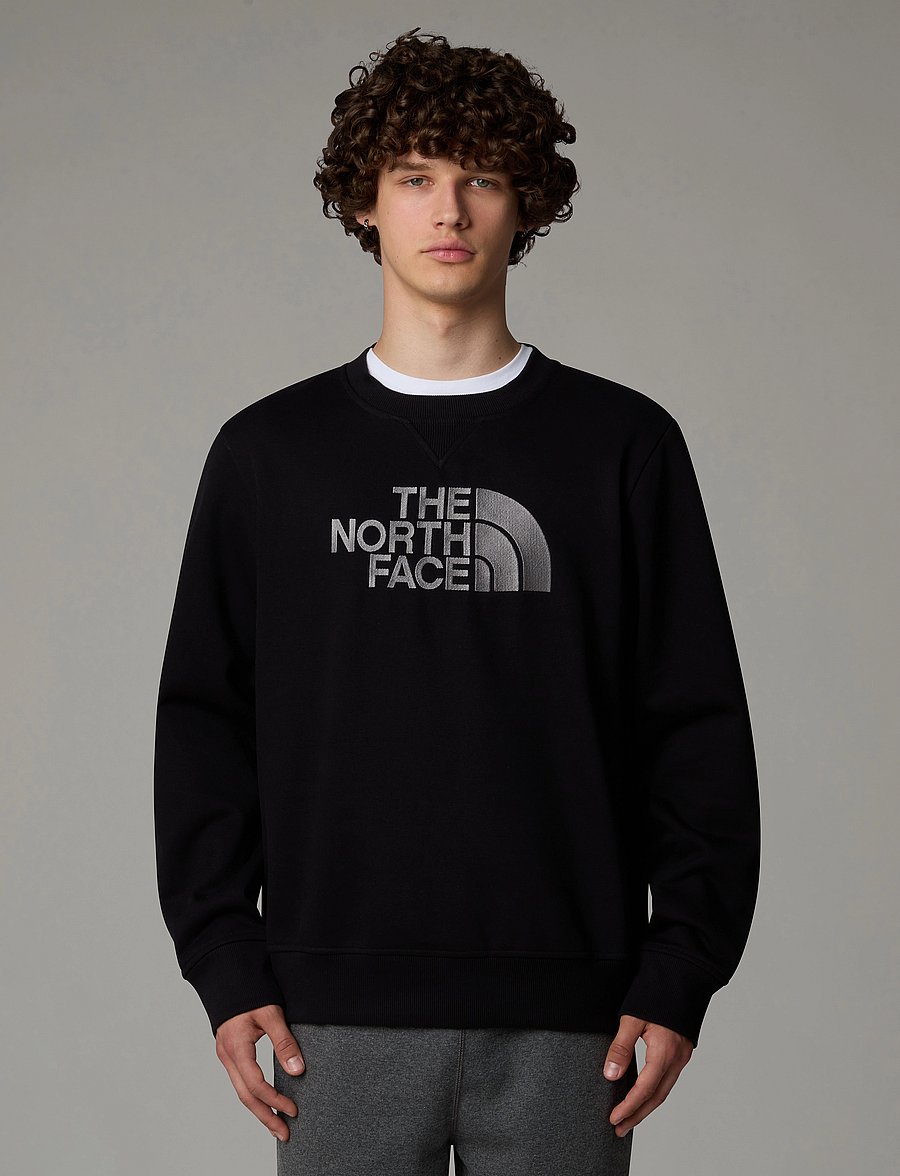 The North Face - M DREW PEAK REGULAR CREW - oberteile - black - 0
