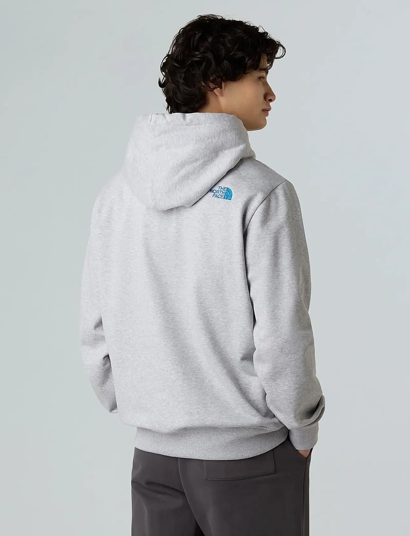 The North Face - M DREW PEAK PULLOVER HOODIE - huvtröjor - tnf light grey heather/ - 4