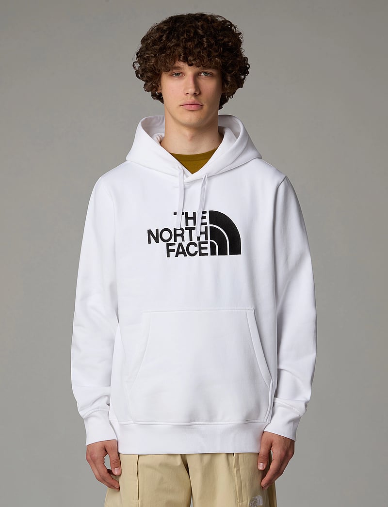 The North Face - M DREW PEAK REGULAR HOODIE - oberteile - white - 0
