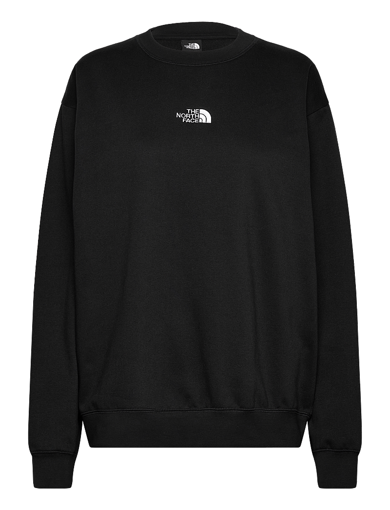 The North Face - W ESSENTIAL OVERSIZE CREW - dressipluusid - black - 0