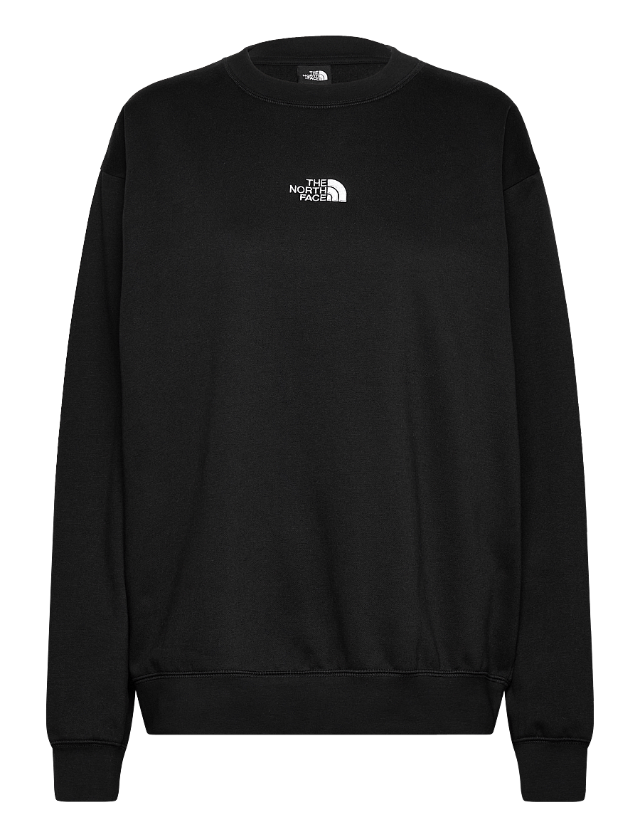 The North Face - W ESSENTIAL OVERSIZE CREW - yläosat - black - 1