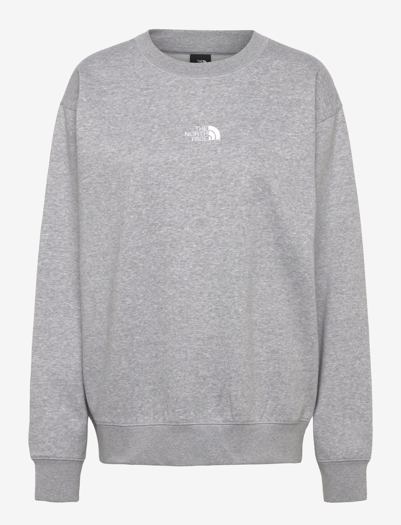The North Face - W ESSENTIAL OVERSIZE CREW - tnf light grey heather - 1