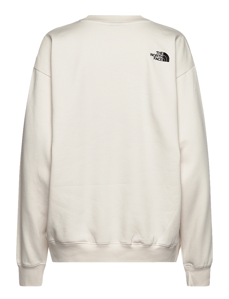 The North Face - W ESSENTIAL OVERSIZE CREW - oberteile - white dune - 2