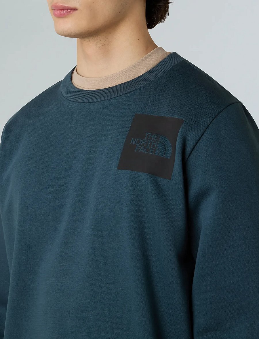 The North Face - M FINE CREW - sweatshirts - deep cypress - 5