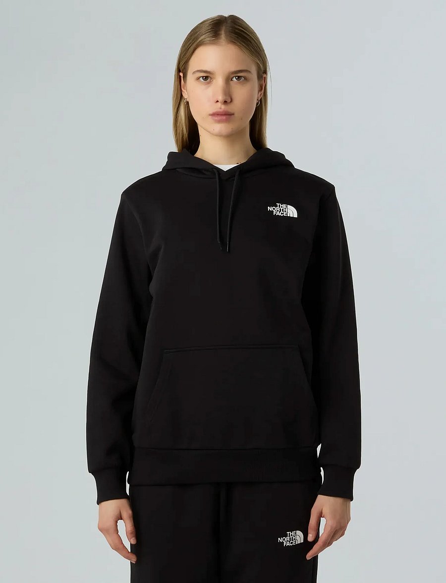 The North Face - W SIMPLE DOME REGULAR HOODIE - džemperi un adījumi - black - 0