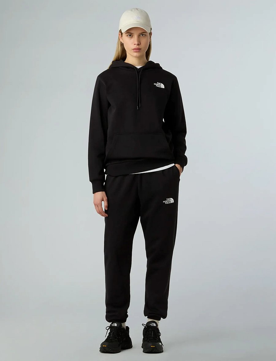 The North Face - W SIMPLE DOME REGULAR HOODIE - džemperi un adījumi - black - 3