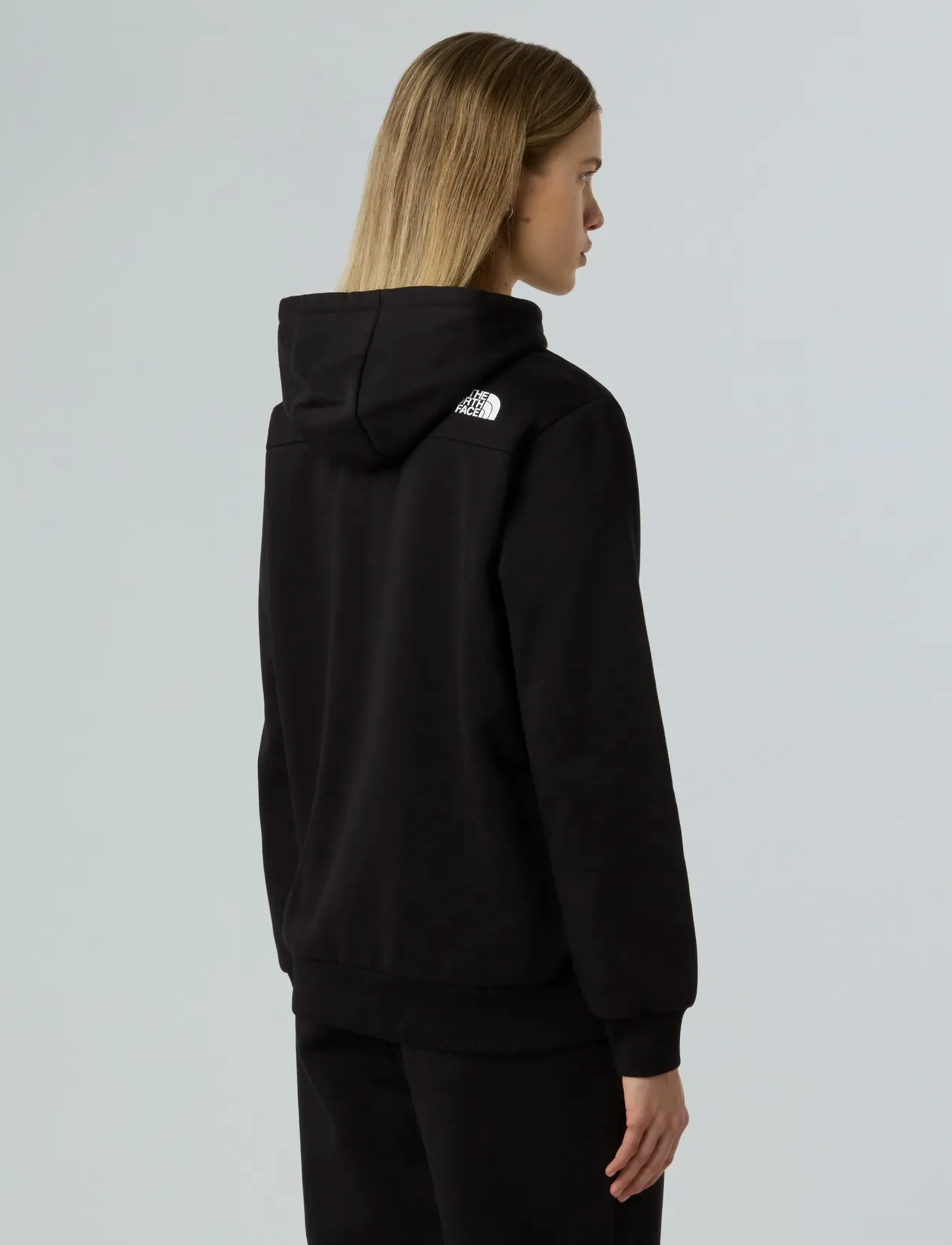 The North Face - W SIMPLE DOME REGULAR HOODIE - džemperi un adījumi - black - 4