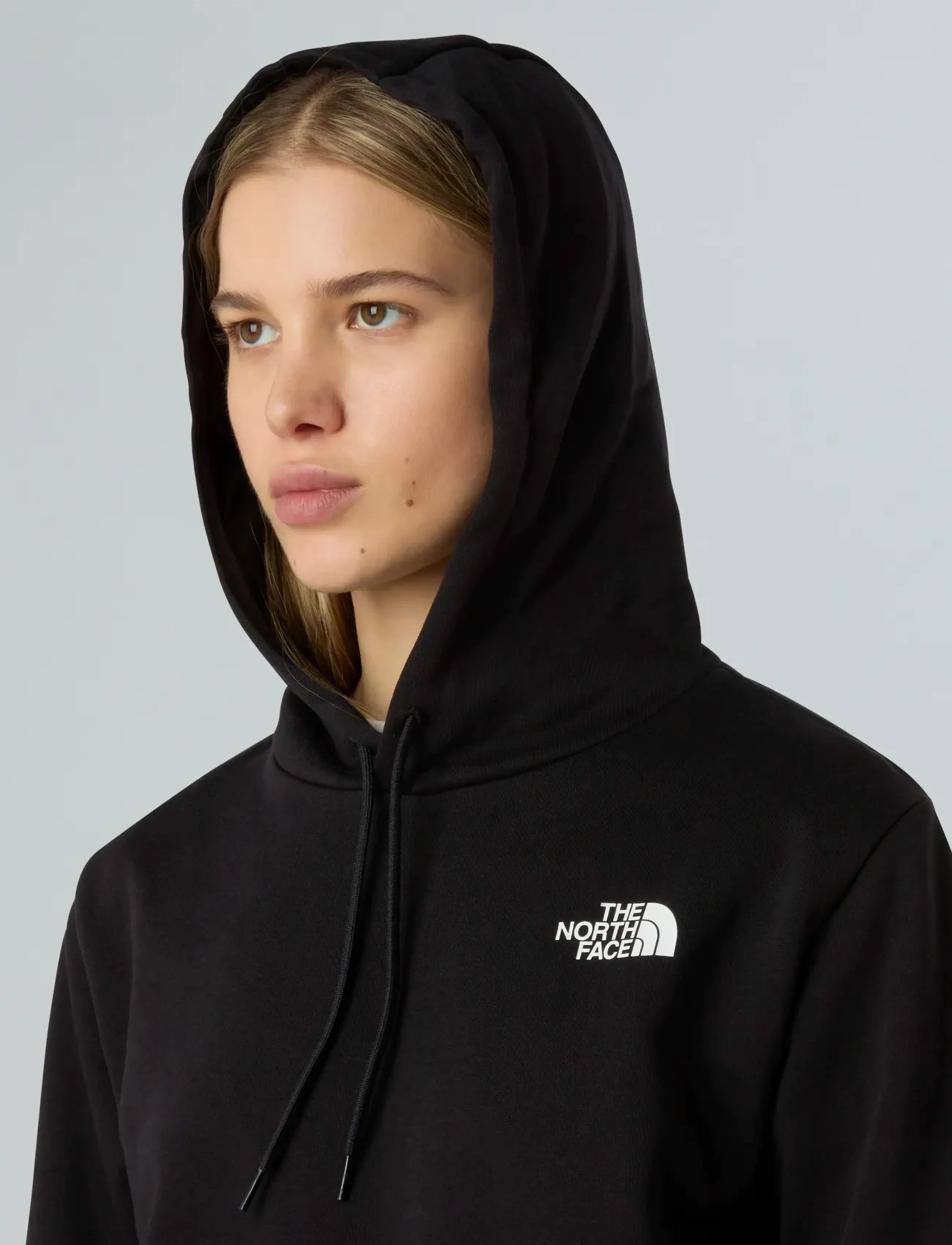 The North Face - W SIMPLE DOME REGULAR HOODIE - džemperi un adījumi - black - 5
