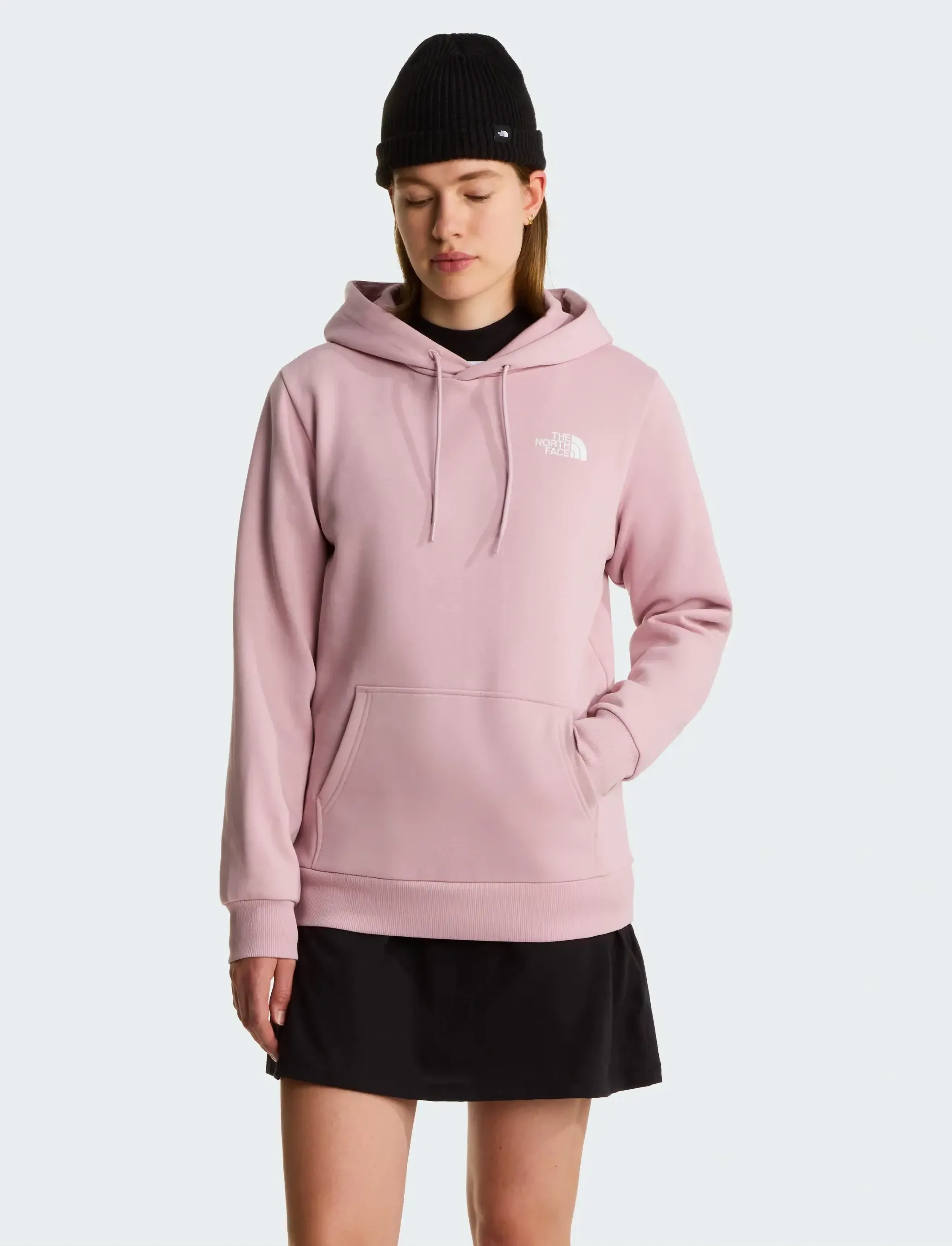 The North Face W Simple Dome Regular Hoodie, S, Pink, Sport Sweatshirts & Hoodies > Sport Hoodies, Dame