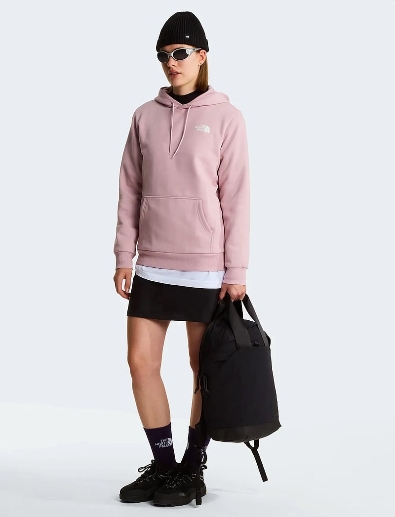 The North Face - W SIMPLE DOME REGULAR HOODIE - overdele - metal pink - 3