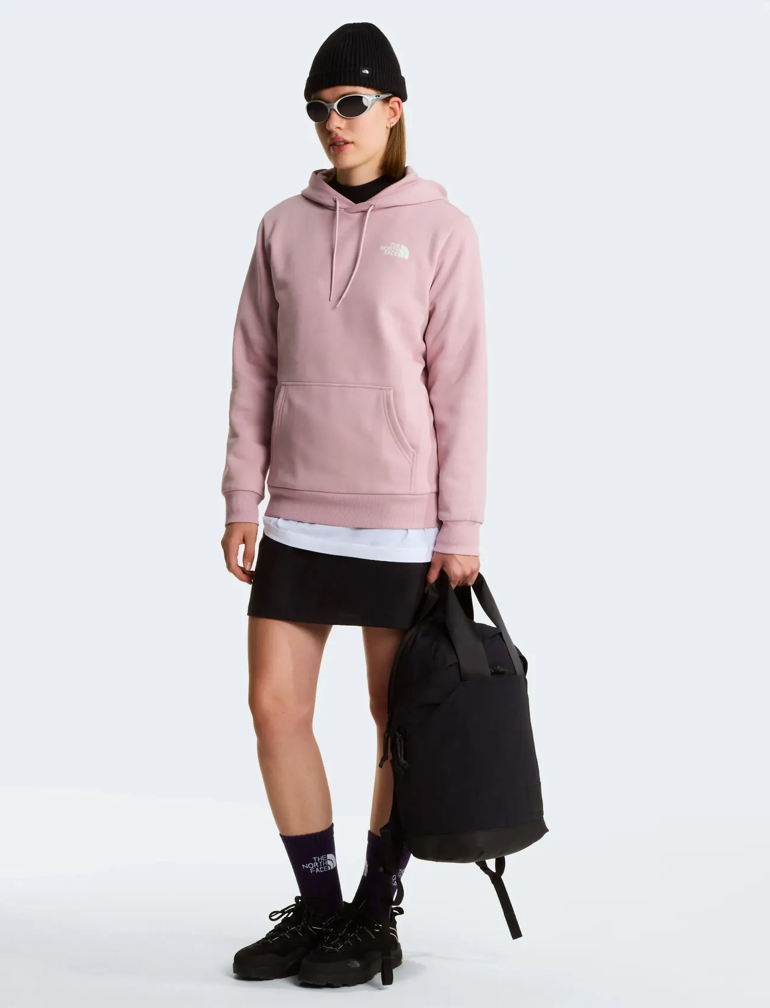 The North Face - W SIMPLE DOME REGULAR HOODIE - sweatshirts - metal pink - 3