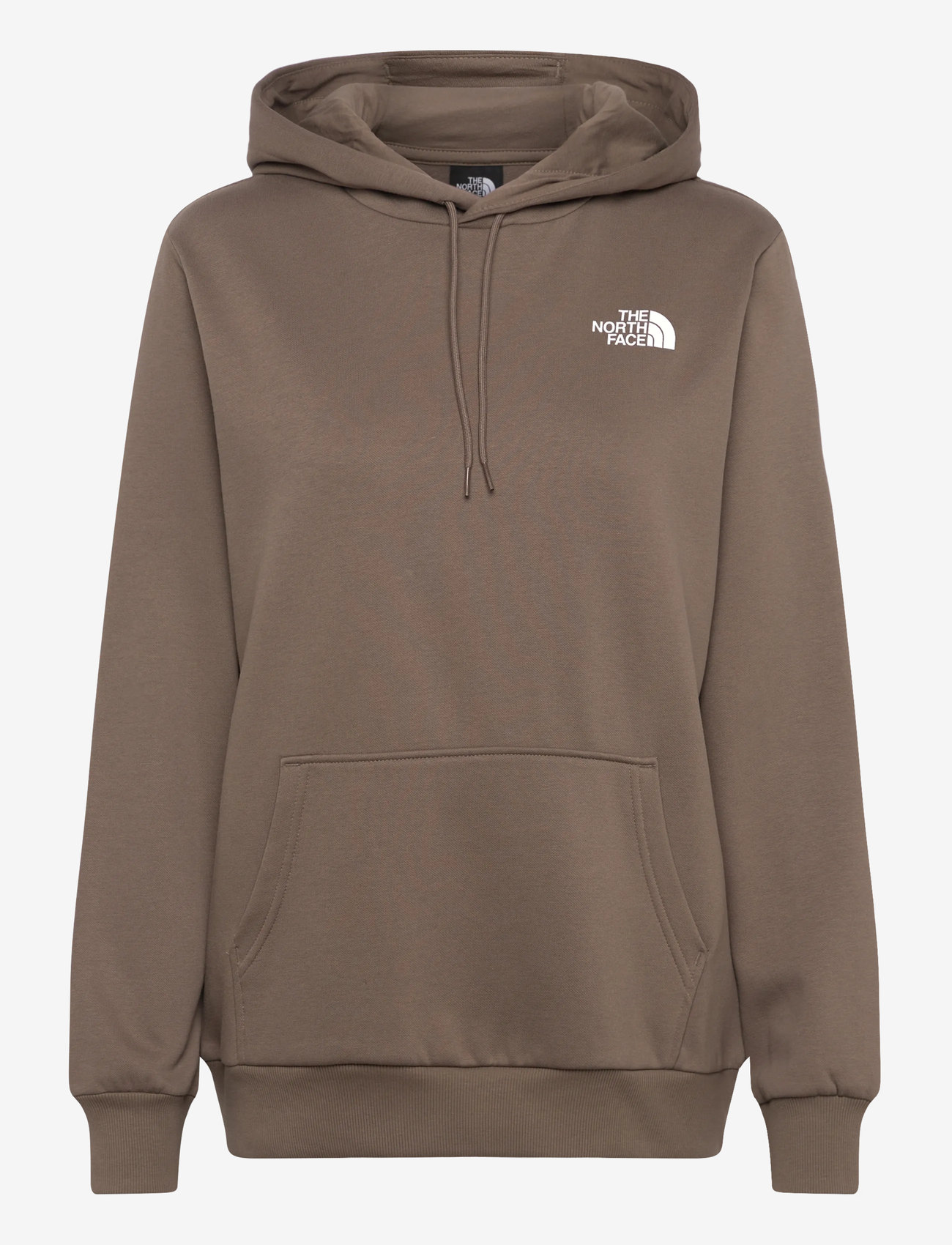 The North Face - W SIMPLE DOME REGULAR HOODIE - tops - mocha brown - 1