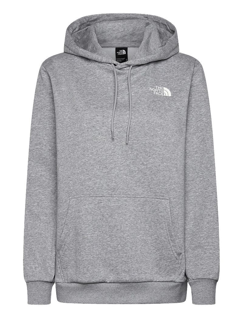 The North Face - W SIMPLE DOME REGULAR HOODIE - dressipluusid ja pusad - tnf light grey heather - 1