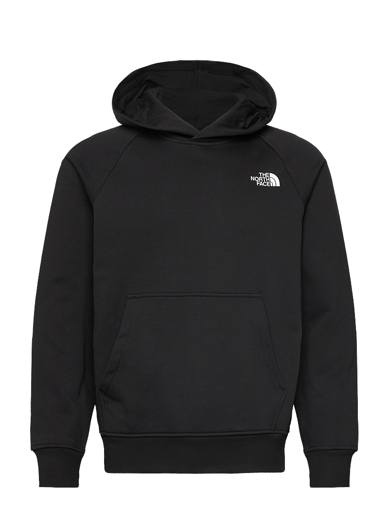 The North Face - M RAGLAN BOX NSE REGULAR HOODIE - tops - black - 1