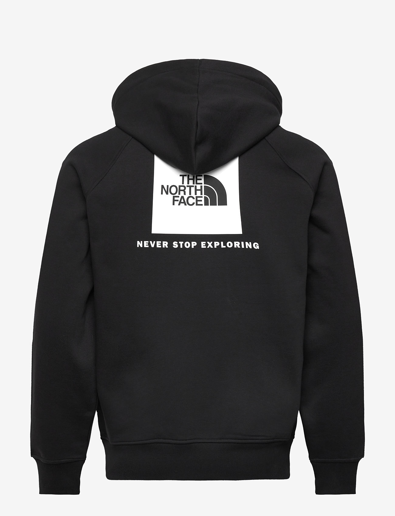 The North Face - M RAGLAN BOX NSE REGULAR HOODIE - tops - black - 2