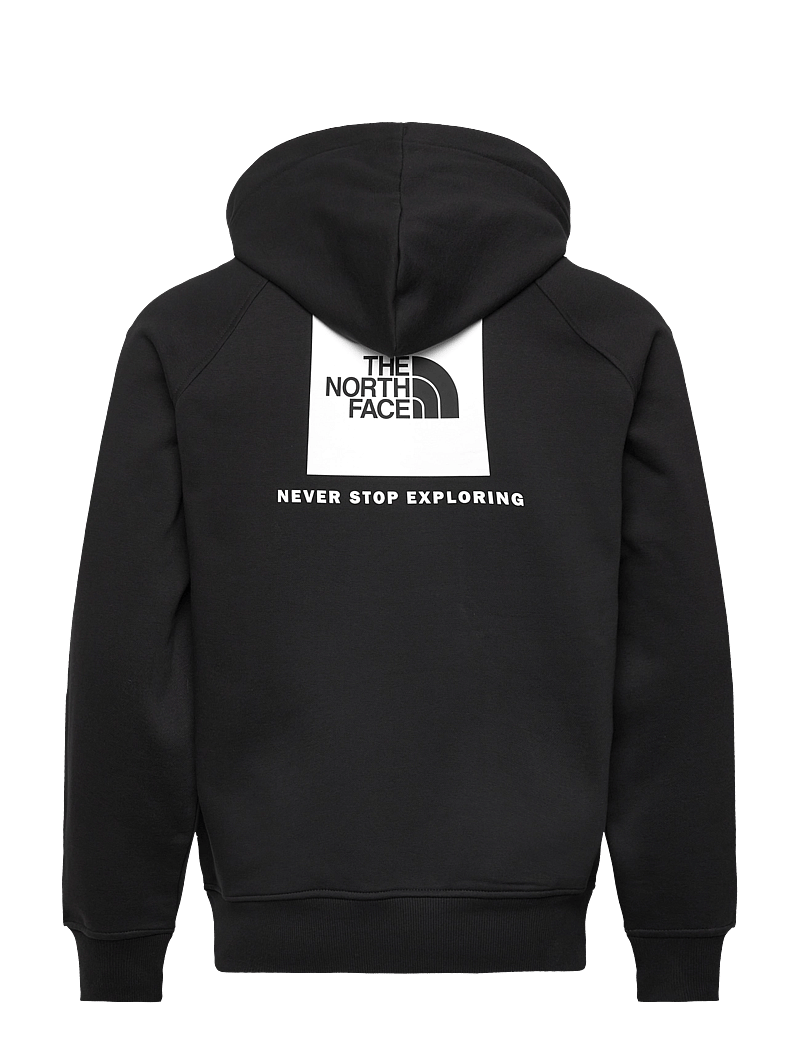 The North Face - M RAGLAN BOX NSE REGULAR HOODIE - tops - black - 2