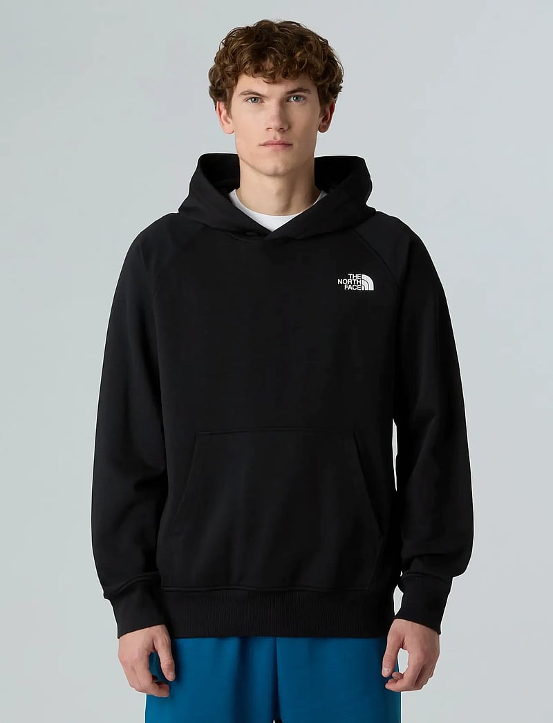 The North Face - M RAGLAN BOX NSE REGULAR HOODIE - tops - black - 3