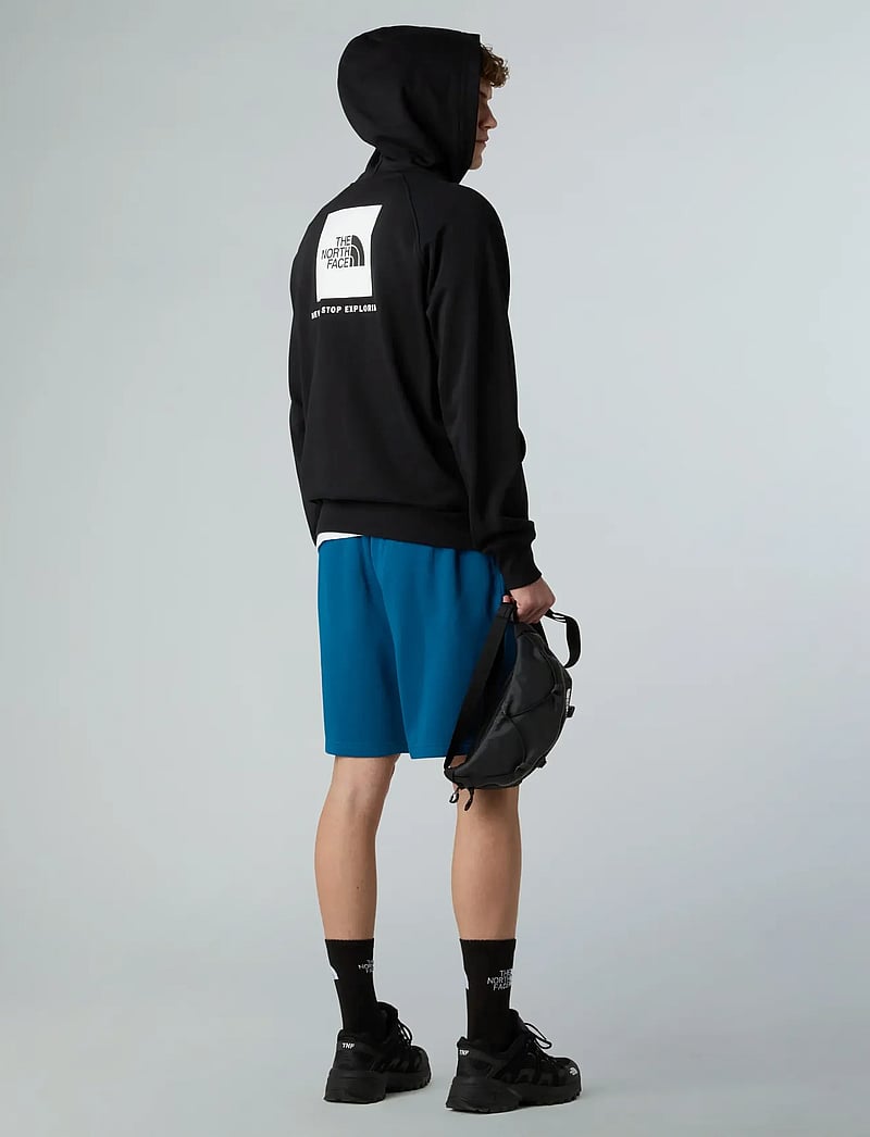 The North Face - M RAGLAN BOX NSE REGULAR HOODIE - tops - black - 4
