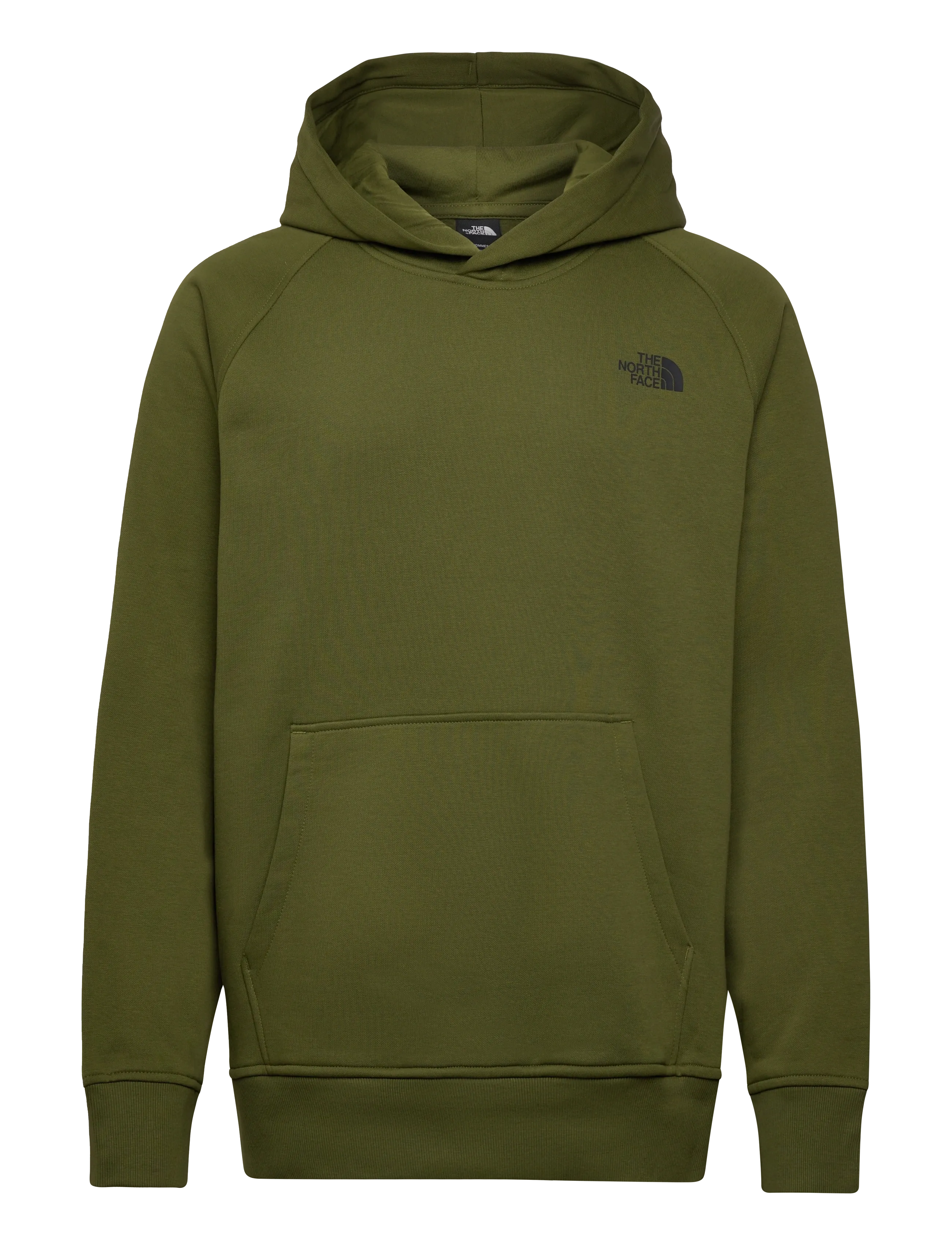 The North Face - M RAGLAN BOX NSE REGULAR HOODIE - pulls a capuche - woodland green/tnf blac - 1