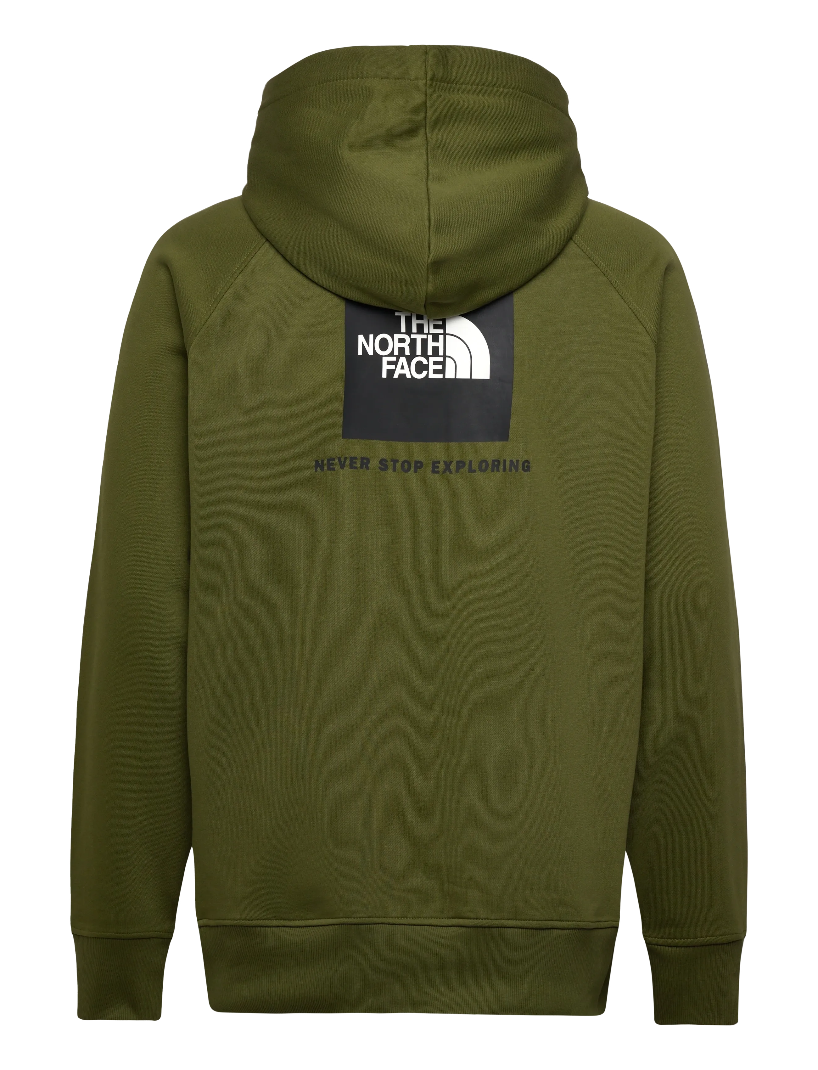 The North Face - M RAGLAN BOX NSE REGULAR HOODIE - viršutinės dalies drabužiai - woodland green/tnf blac - 2