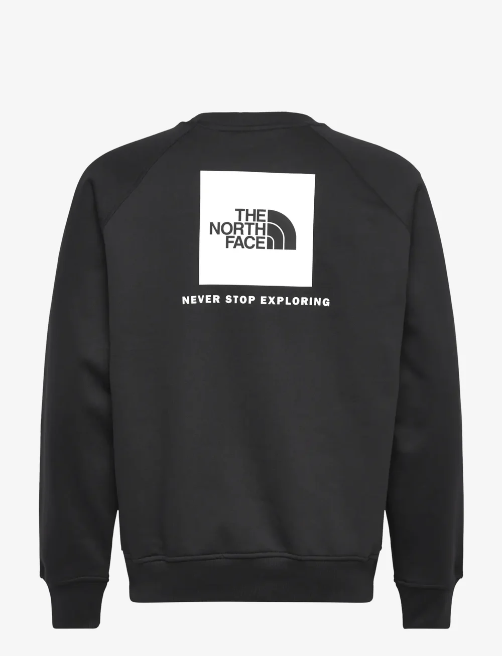 The North Face - M RAGLAN BOX NSE REGULAR CREW - sporta džemperi - black - 1