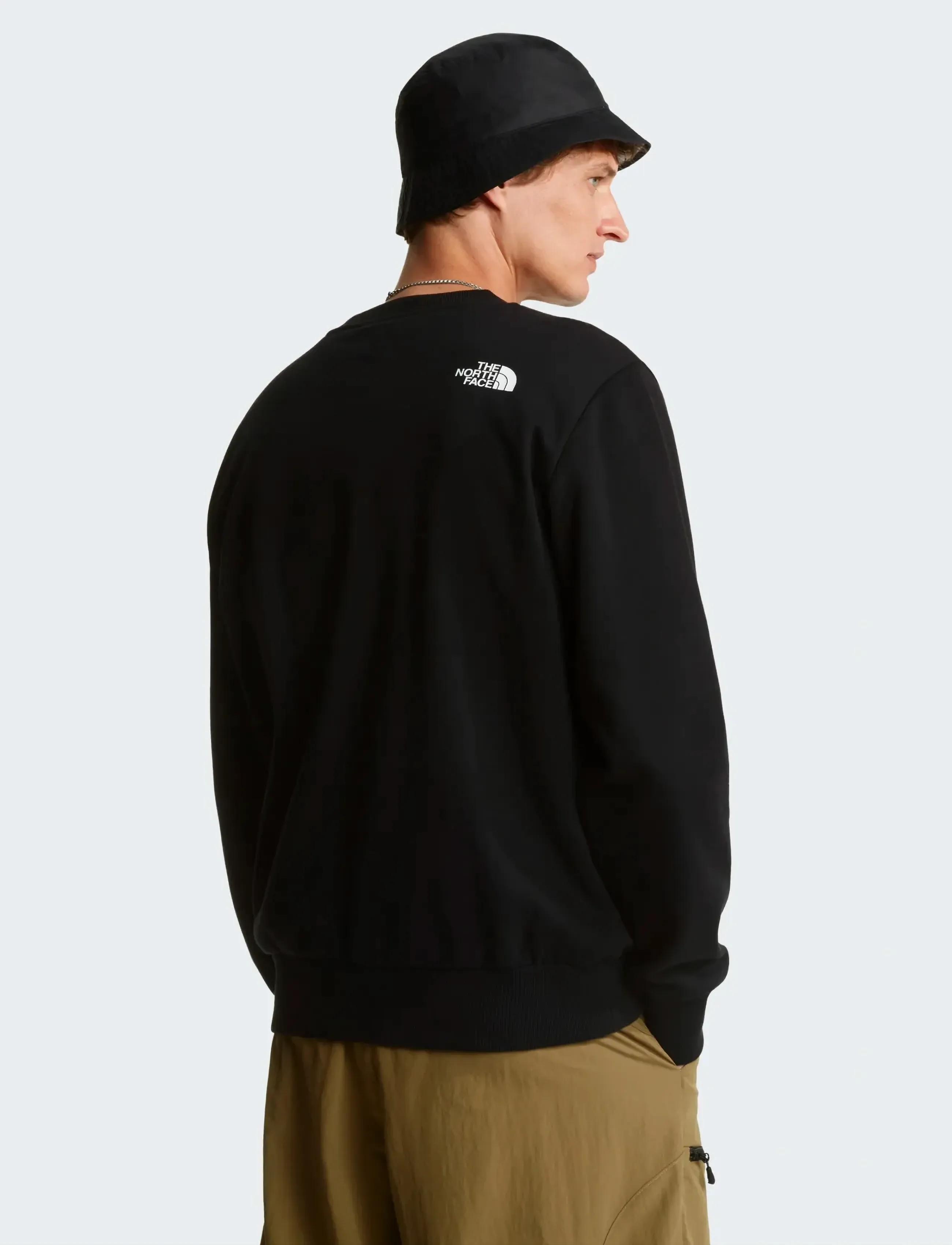 The North Face - M SIMPLE DOME REGULAR CREW - Överdelar - black - 3