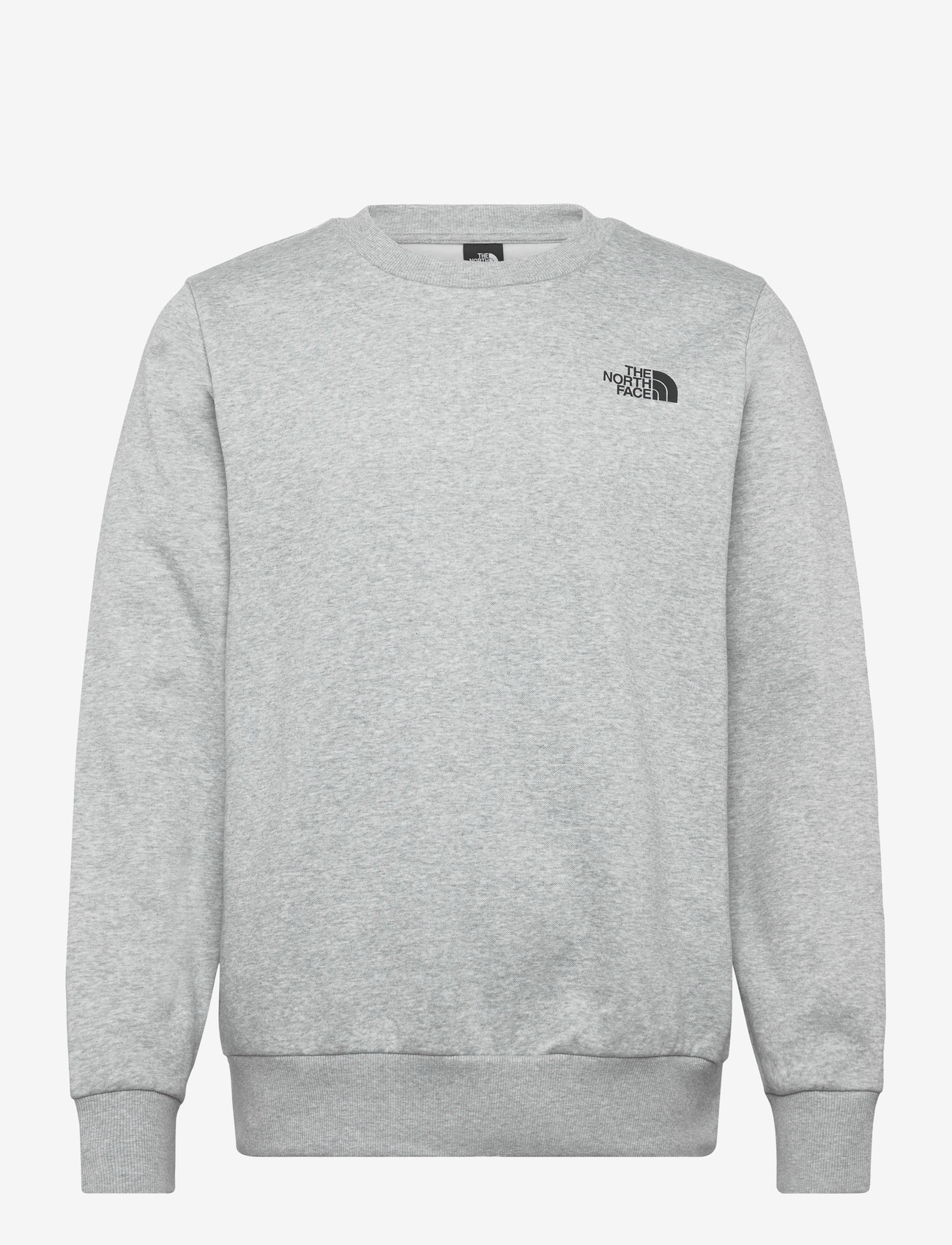The North Face - M SIMPLE DOME REGULAR CREW - tops - grey - 0