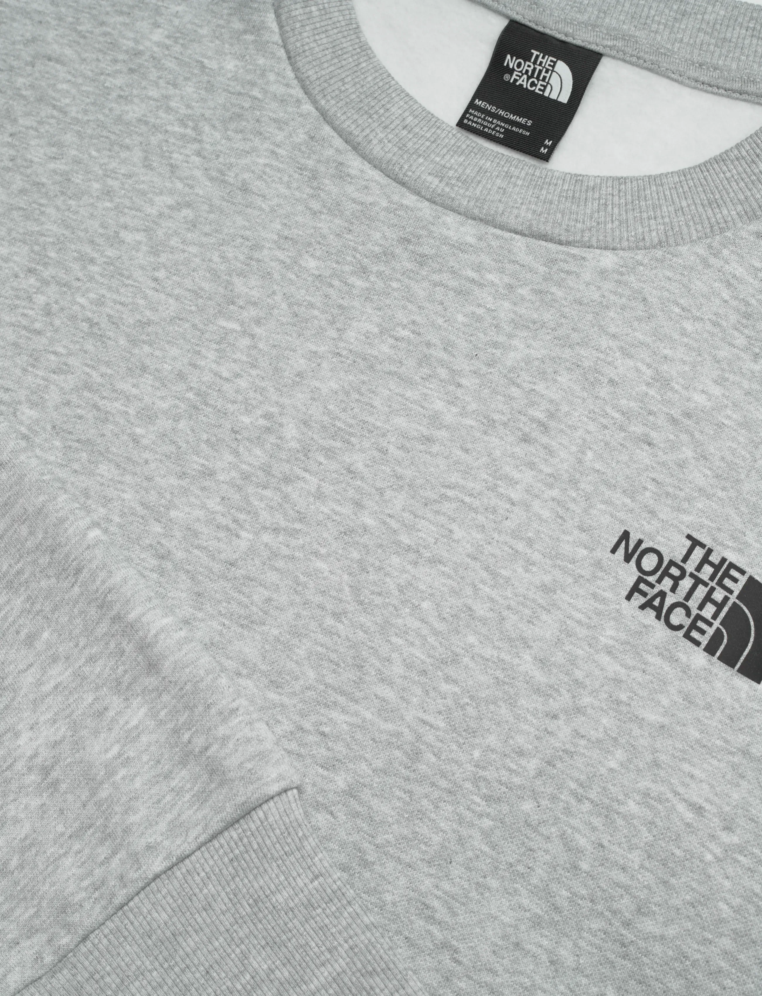 The North Face - M SIMPLE DOME REGULAR CREW - oberteile - grey - 2