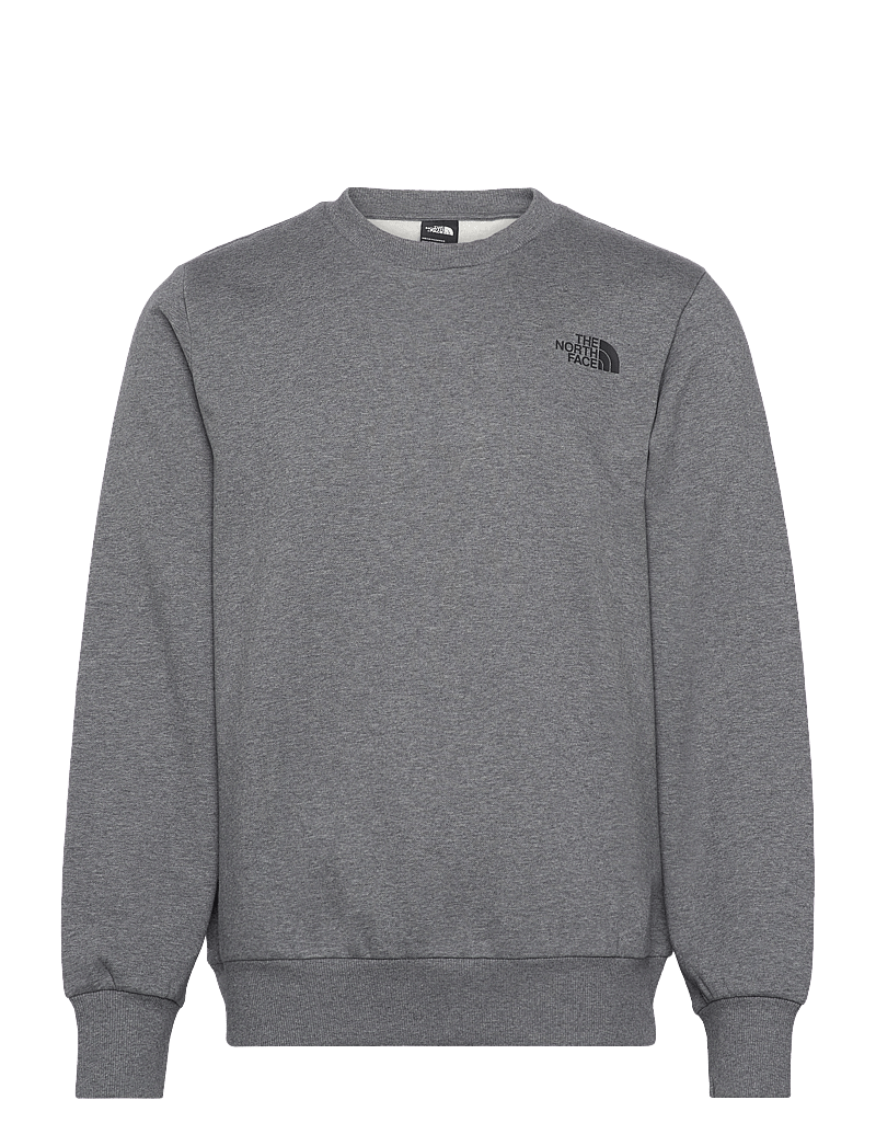 The North Face - M SIMPLE DOME REGULAR CREW - oberteile - tnf medium grey heather - 0