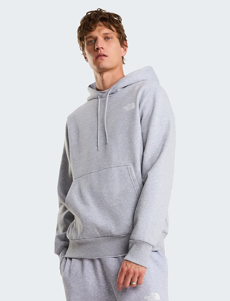 The North Face - M SIMPLE DOME REGULAR HOODIE - toppar - grey - 0
