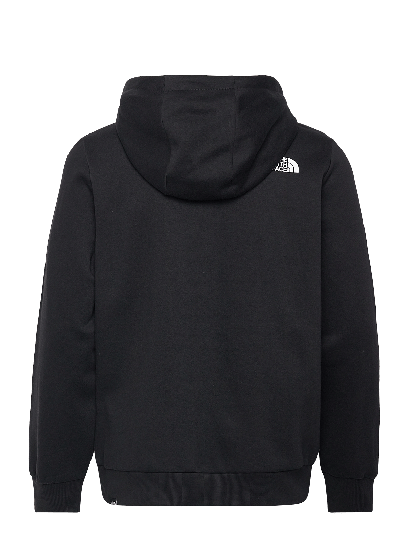 The North Face - M SIMPLE DOME FULL ZIP HOODIE - alussärgid - black - 2