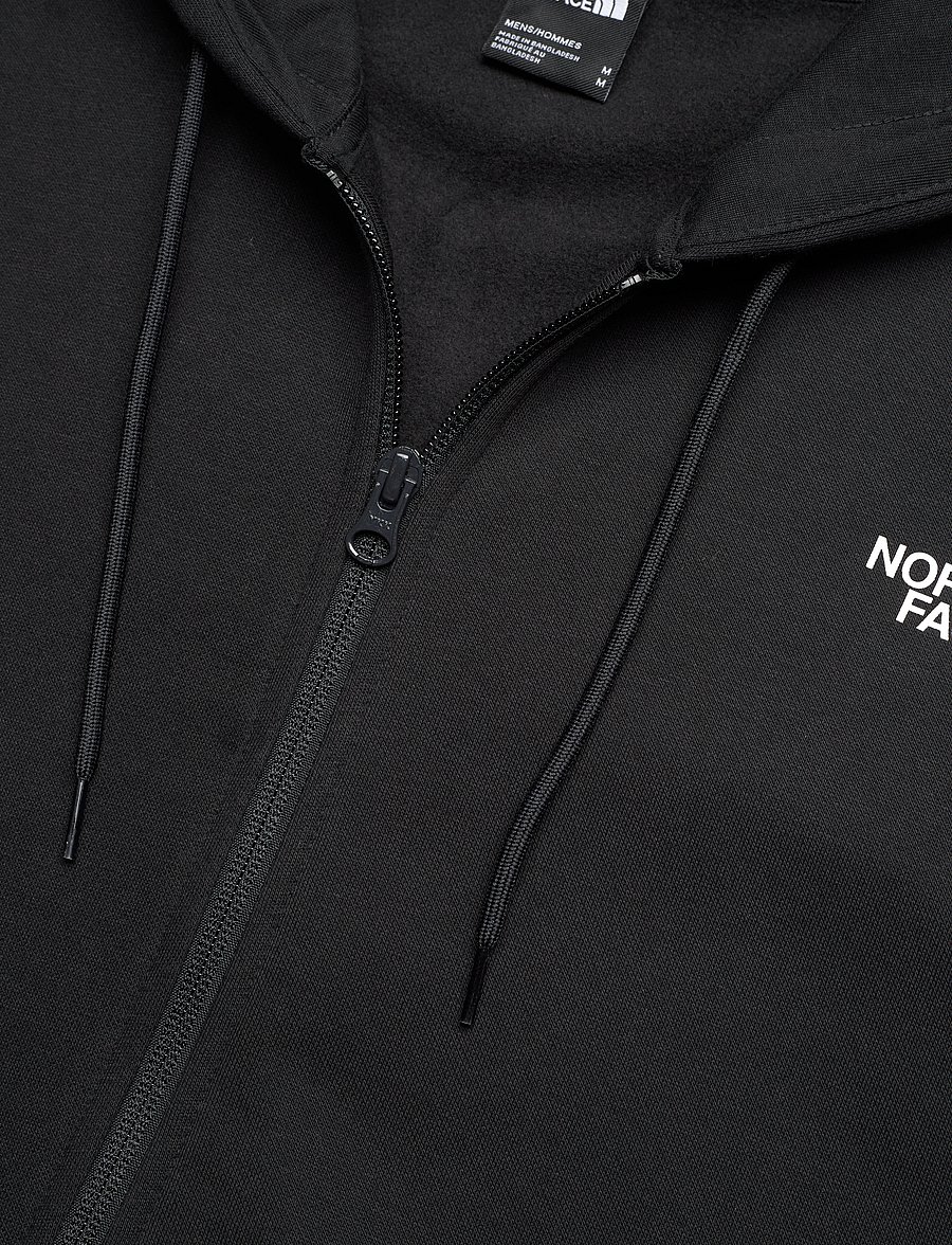 The North Face - M SIMPLE DOME FULL ZIP HOODIE - viršutinės dalies drabužiai - black - 3