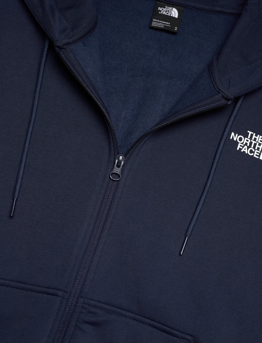 The North Face - M SIMPLE DOME FULL ZIP HOODIE - alussärgid - summit navy - 2