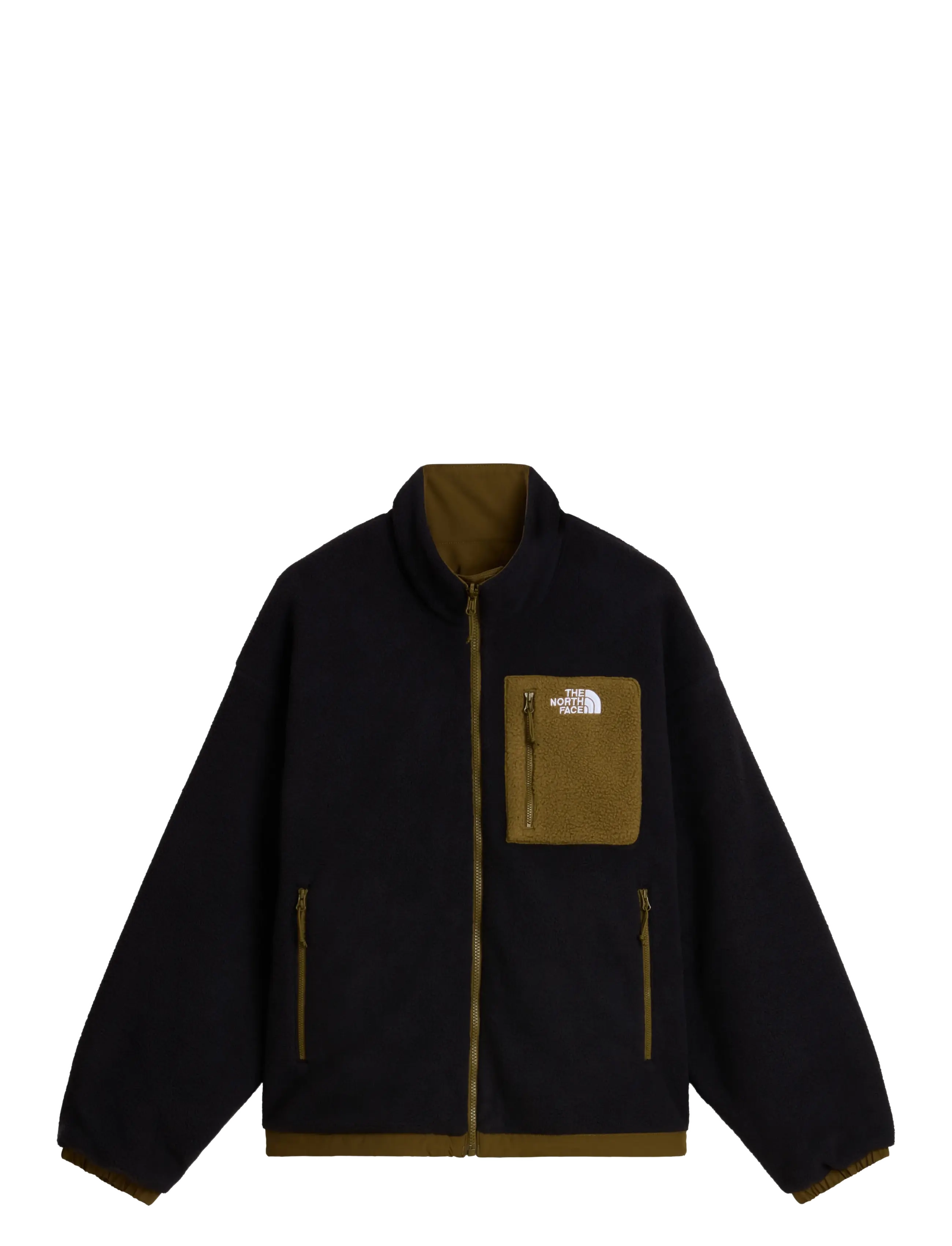 The North Face M YUMIORI REVERSIBLE JACKET - Vintersport - CARAWAY SEED/TNF BLACK / black