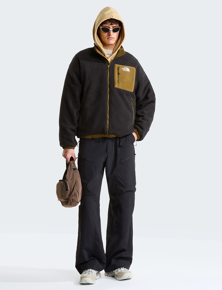 The North Face - M YUMIORI REVERSIBLE JACKET - fleece og mellemlag - caraway seed/tnf black - 3